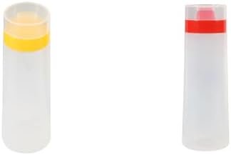 Yosoo 2Pcs Squeeze Bottle with 4 Holes for Condiments 1