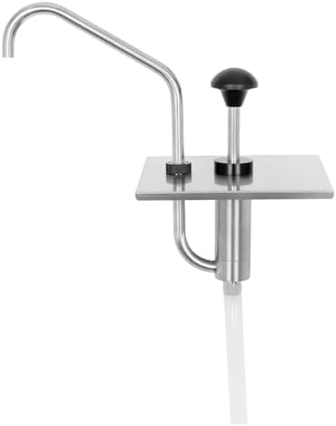 4L Stainless Steel Sauce Dispenser for Commercial Use