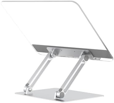 UHRLGHS Adjustable Foldable Book Stand for Kitchen and Office