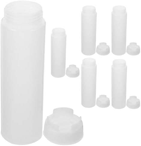 6pcs Double-Sided Squeeze Sauce Bottle Set