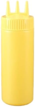 KLEYE Yellow 450ml Condiment Squeeze Bottle