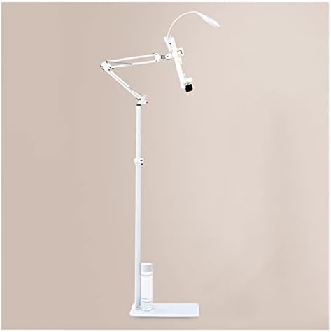 Adjustable Floor Stand with Lamp - Multi-Function Book Holder