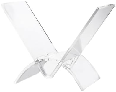 Clear Acrylic Cookbook Holder with Modern Design