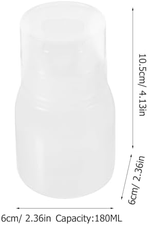 UPKOCH 6pcs Food Squeeze Bottles for Oil and Condiments
