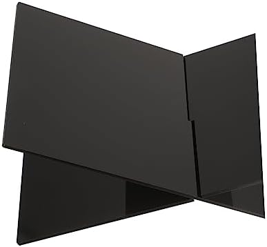 Cabilock Acrylic Cookbook Stand Bookshelf Tablet Holder