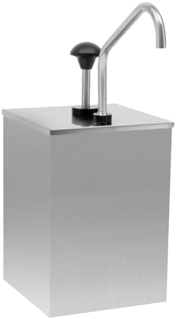4L Stainless Steel Sauce Dispenser for Commercial Use