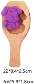 Zaoalife Wooden Animal Cookie Mold for Baking