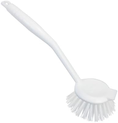 Lola Dish Brush with Scraper Non-Slip Handle 1 Pack