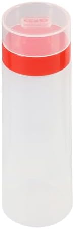 Aramox Squeeze Sauce Bottles with 4-Holes Pack of 2 Red