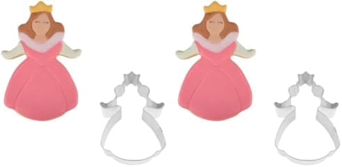 RM Princess 475 Tinplated Cookie Cutter Set of 2