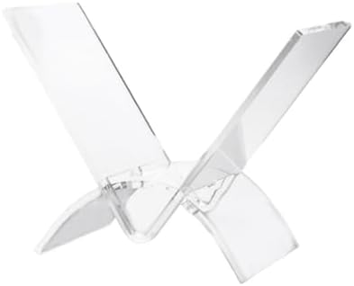 Clear Acrylic Cookbook Holder for Home and Kitchen
