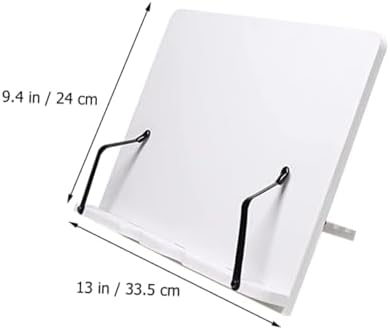 SECFOU Adjustable Book Stand Holder for Reading and Display