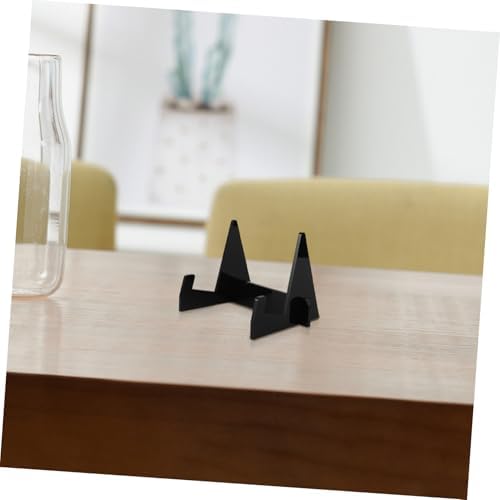 SEWACC Acrylic Foldable Cookbook Display Stand