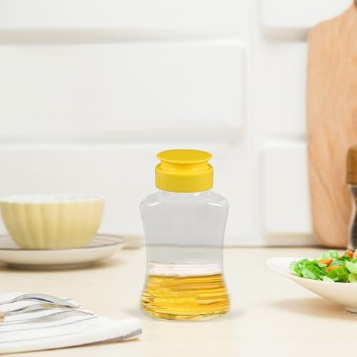 Cabilock 180ml Squeeze Honey Bottles Set with Lids and Funnel