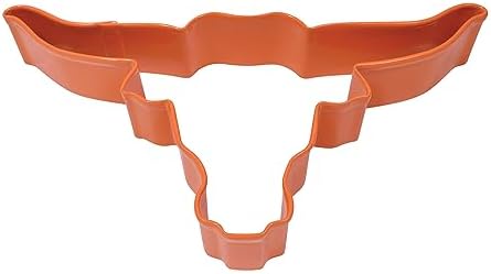RM 6-Inch Orange Long Horn Cookie Cutter