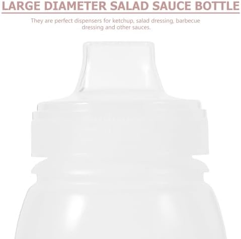 UPKOCH 6pcs Food Squeeze Bottles for Oil and Condiments