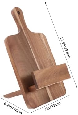 Wooden Recipe Stand for Kitchen Counter and Wall Mount
