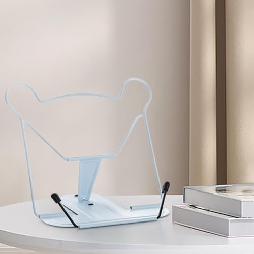 Tachiuwa Metal Book Holder for Displaying Artwork and Blue