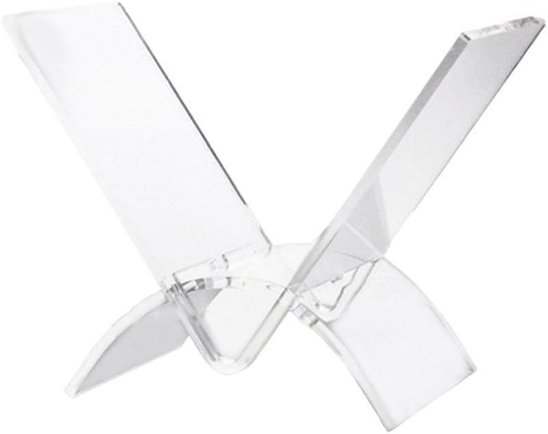 Clear Acrylic Cookbook Holder with Modern Design