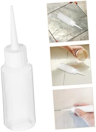 Kichvoe 4pcs Condiment Squeeze Bottles with Moveable Lids