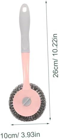 Ipetboom 4 Pcs Long Handle Kitchen Cleaning Brush Kit