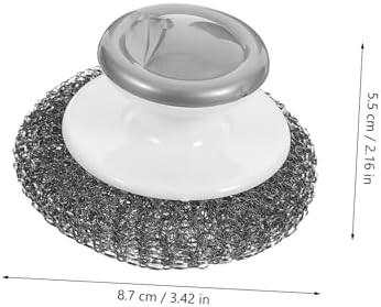 Sturdy Pot Pan Dish Scraper with Non-Slip Handle