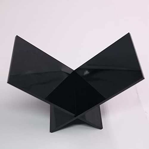 Acrylic Book Stand for Reading and Cooking Black