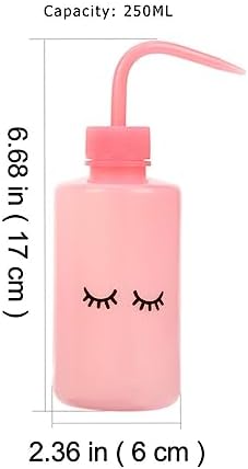 NIYANGLE 3pcs Curved Mouth Squeeze Bottle Set