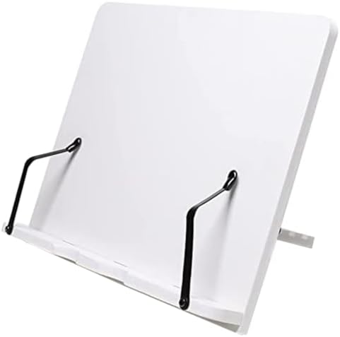 Elegant Wood Book Holder Stand for Cookbooks and Tablets