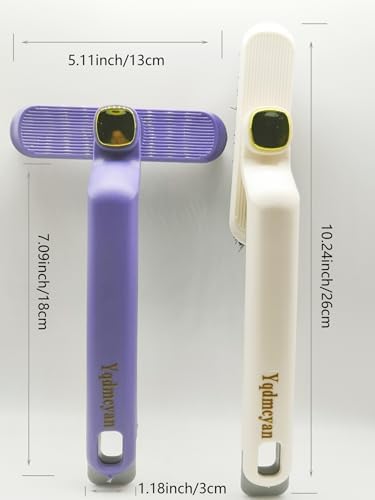 2Pcs Rotating Crevice Brush for Bathroom and Small Spaces