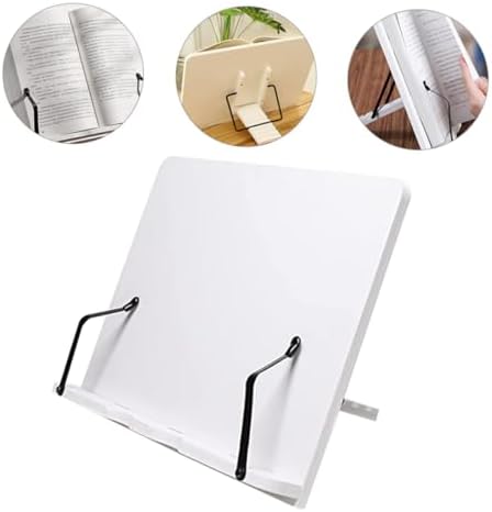 SECFOU Adjustable Book Stand Holder for Reading and Display