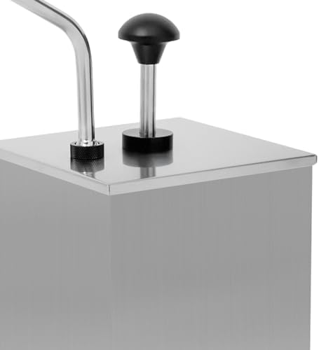 4L Stainless Steel Sauce Dispenser for Commercial Use