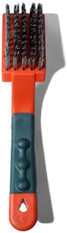 FAQQI Steel Wire Brush for Cast Iron Skillet 1