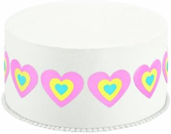 Wilton Cutting Insert Layered Hearts 3pc Purple 1