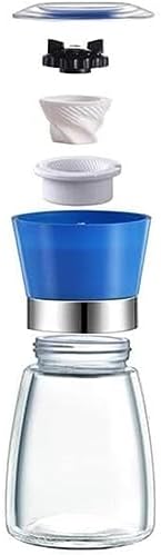 HXDMY 2pcs Salt and Pepper Mill Set Refillable