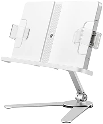 UHRLGHS Adjustable Cookbook Stand for Kitchen and Office