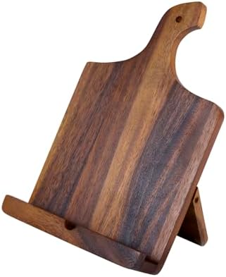 Acacia Wood Cookbook Tablet Holder