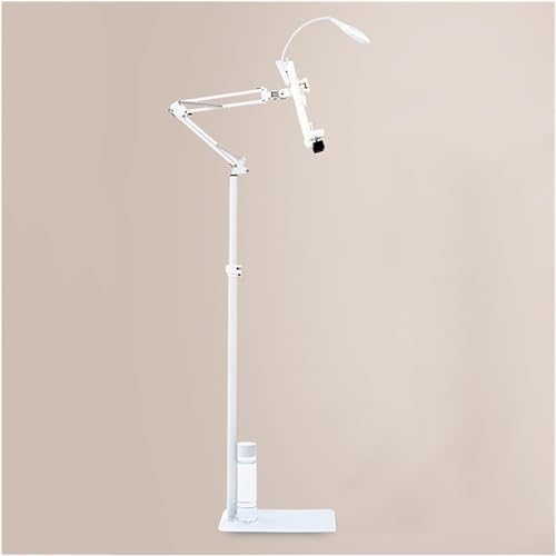 Adjustable Foldable Reading Shelf with Lamp