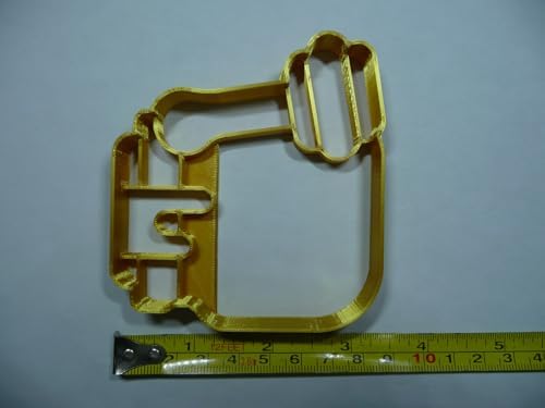 Honey Jar Cookie Cutter with Dipper - USA Made