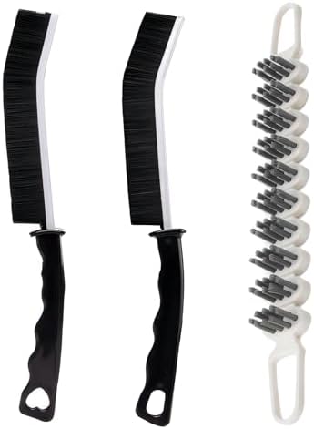 POPGIO 3 Pcs Crevice Bendable Cleaning Brushes