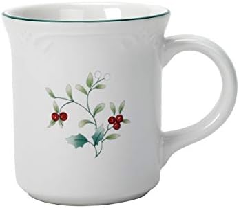Pfaltzgraff Winterberry 16-Piece Dinnerware Set Service for 4 White