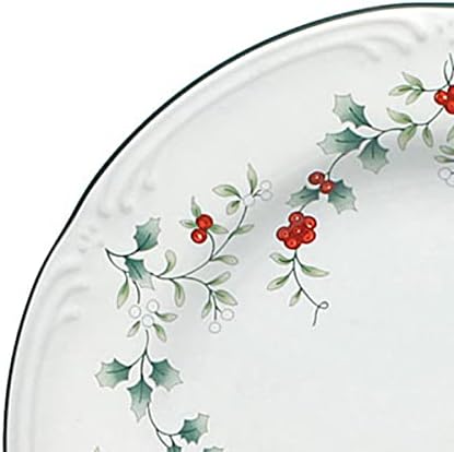 Pfaltzgraff Winterberry 16-Piece Dinnerware Set Service for 4 White