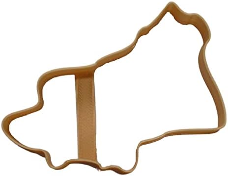 NAGUABO PUERTO RICO MUNICIPALITY OUTLINE COOKIE CUTTER
