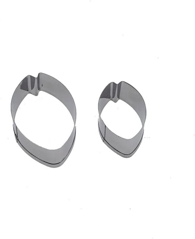 Stainless Steel Mini Rose Petal Cookie Cutter Set