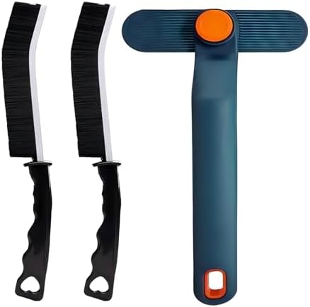 3 Pcs Hard Bristle Crevice Cleaning Brush Set 1