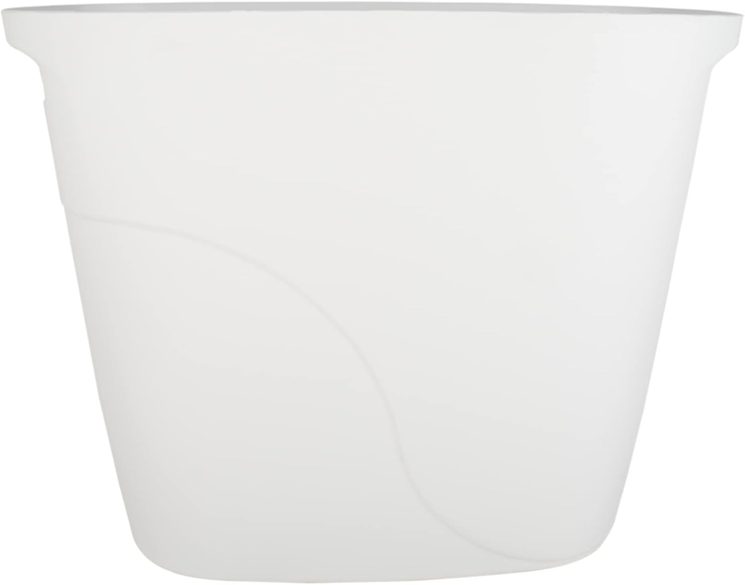 JiatuA 32 Gallon Slim Plastic Trash Can with Handles