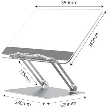 UHRLGHS Adjustable Foldable Book Stand for Kitchen and Office