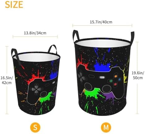 Gbuzozie Gaming Joystick Laundry Hamper 62L