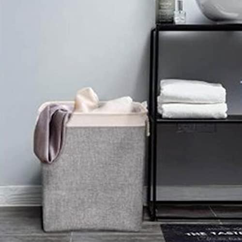 Restokki Laundry Baskets with Handle 65L Collapsible Oxford Cloth Hamper