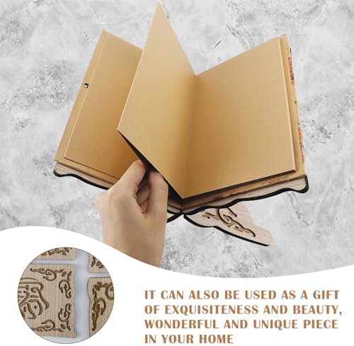 Foldable Wooden Book Stand for Cookbooks and Magazines